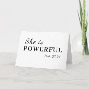 Carte Elle est une source d'inspiration de versets bibli