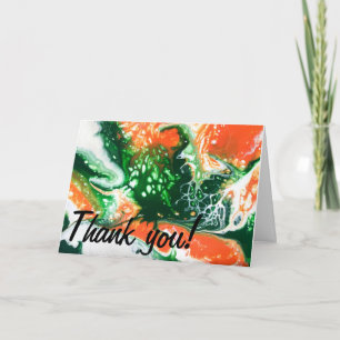 Carte "Elle fleurit comme l'Amazonie" Merci