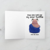 Carte Elle M'A Dit De Trouver Mon Bouddha Intérieur - Ca (Intérieur)