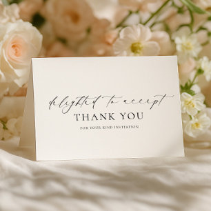 Carte Ellesmere Est Ravie D'Accepter RSVP