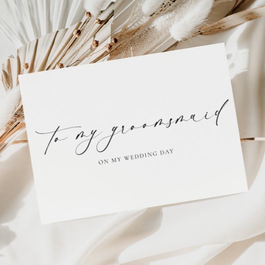 Carte Ellesmere Pour Ma Demoiselle D'Honneur Jour De Mar