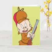 Carte ELMER FUDD™ prêt à la chasse (Fleur jaune)