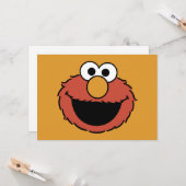 Carte Elmo Smiling Face (Devant/Arrière en situation)