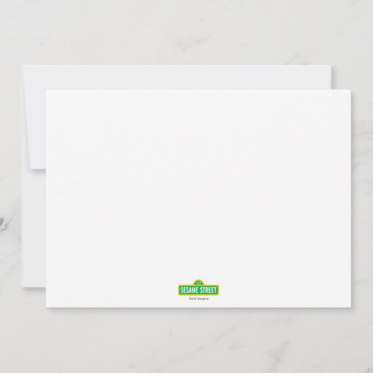 Carte Elmo Smiling Face (Dos)