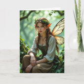 Carte Elven Fairy Sending Magic Your Way (Devant)