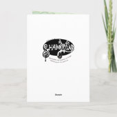 Carte Emballé dans les dragons du parti Anniversaire (Dos)