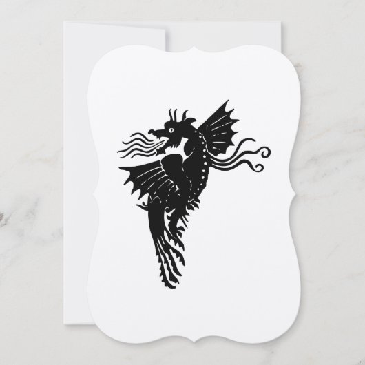 Carte Emblem animal Silhouette Spirit Dragon (Devant)
