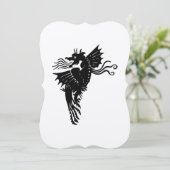 Carte Emblem animal Silhouette Spirit Dragon (Debout devant)
