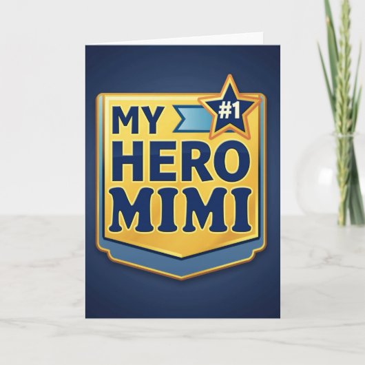 Carte Emblème de Mimi le Héros Doré (Devant)