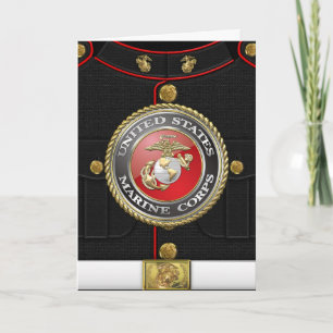 Carte Emblème et Uniforme USMC [3D]