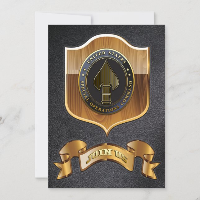 Carte Emblème USSOCOM (Devant)