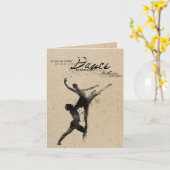 carte emboutie dansée (Fleur jaune)