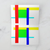 Carte Embrassage coloré (Intérieur)