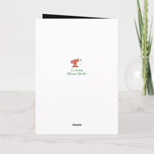 Carte Embrassages d'anniversaire et baisers Animaux Funn (Dos)