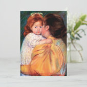 Carte Embrasse maternelle | Mary Cassatt Card (Debout devant)