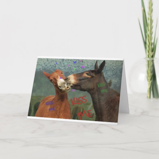 Carte Embrasse-Moi ! (Devant)