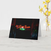 Carte Embrasse-moi sous le gui (Fleur jaune)