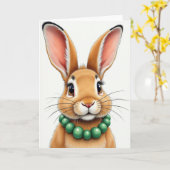 Carte Emerald Bead Creature Card (Fleur jaune)