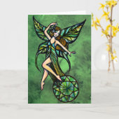 Carte Emerald Fairy (Fleur jaune)
