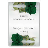 Carte Emerald Green Mariage Rose do-it-yourself Pa (Par défaut)
