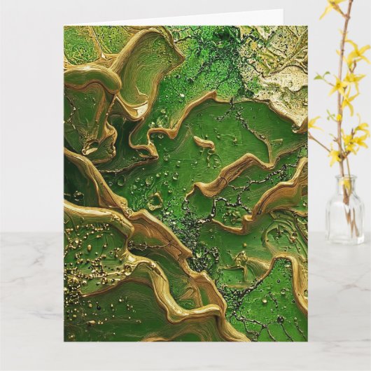 Carte Emerald Motion (Fleur jaune)