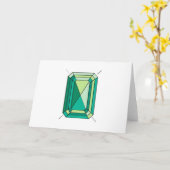 Carte Émeraude (Fleur jaune)