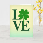 Carte Émeraude Amour Chanceux (Fleur jaune)