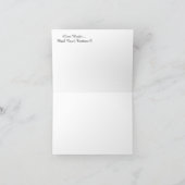 Carte Émerveillement vert..... (Intérieur)