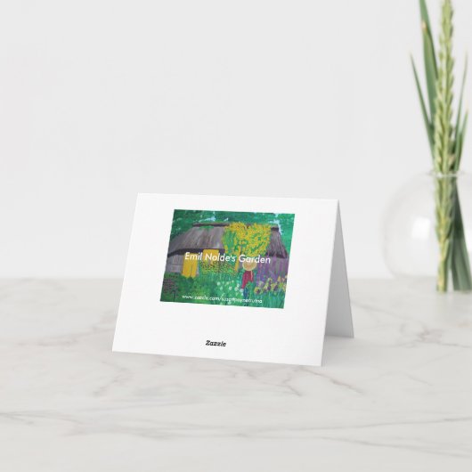 Carte Emil Nolde (Dos)