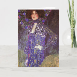 Carte Emilie Floege par : Gustav Klimt