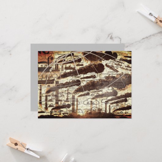 Carte Émissions (Devant/Arrière en situation)