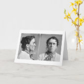 Carte Emma Goldman - anarchiste, 1911 (Fleur jaune)