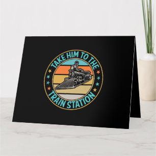 Carte Emmenez-Le À La Gare 3