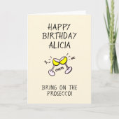 Carte Emmenez Le Parquet Anniversaire (Devant)