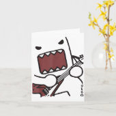 Carte Emo Scence Guitar Domo Y2k Japanese  (Fleur jaune)