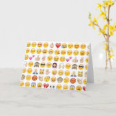 Carte emoji (Fleur jaune)