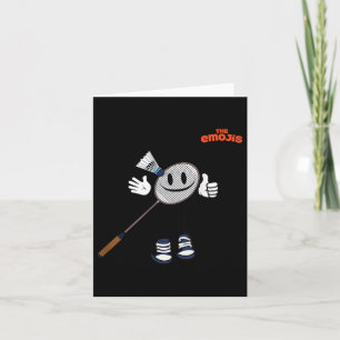 Carte Emoji Badminton Sports Thumup