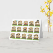 Carte emojis (Fleur jaune)