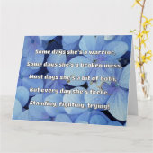 Carte Empath Strength Positive Citation Encouragement (Fleur jaune)