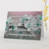 Carte Empath Strength Positive Citation Encouragement (Fleur jaune)