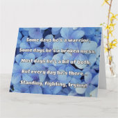 Carte Empath Strength Positive Citation Encouragement (Fleur jaune)