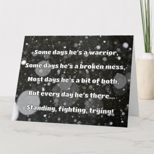 Carte Empath Strength Positive Citation Encouragement (Devant)