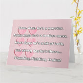 Carte Empath Strength Positive Citation Encouragement (Fleur jaune)