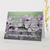 Carte Empath Strength Positive Citation Encouragement (Fleur jaune)
