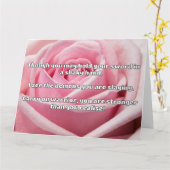 Carte Empath Warrior Citation positive Encouragement (Fleur jaune)