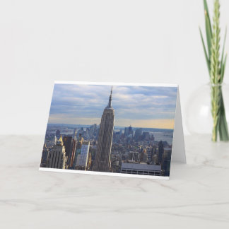 Carte Empire State Building NYC, NY