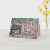 Carte *Emplacement de la fondation cabine de Thoreau.Car (Fleur jaune)