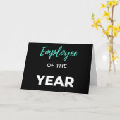 Carte Employee of the Year (Fleur jaune)