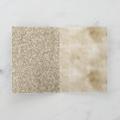 Carte Empreinte de léopard Champagne Gold (Intérieur)