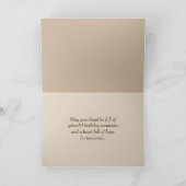 Carte Empreintes Dans Le Sable De La Plage Anniversaire (Intérieur)